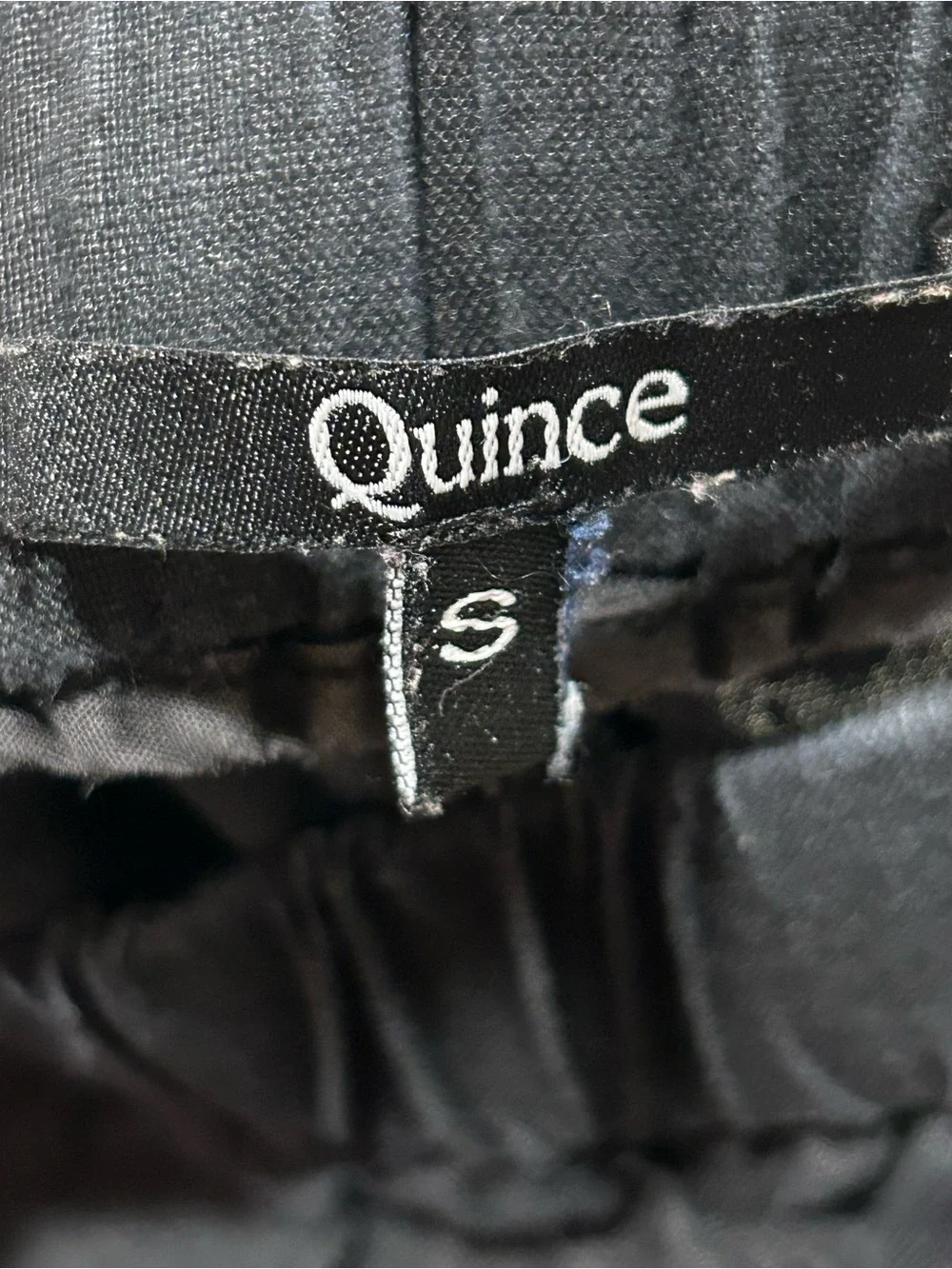 Quince 100% European Linen Pants Pull On , size S